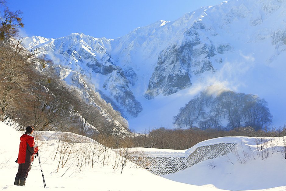 大山日本遺産　冬の大山